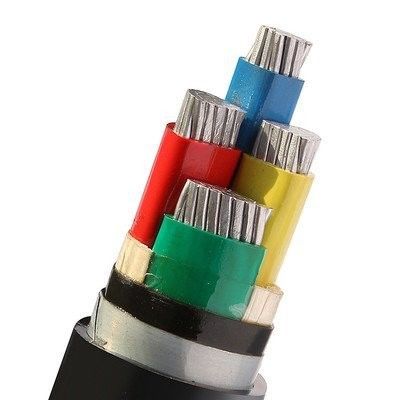 কাস্টমাইজড আকার 4 কোর 6mm 10mm 16mm 25mm 35mm 50mm Cu/PVC/PVC ক্যাবল বিশুদ্ধ তামা সঙ্গে