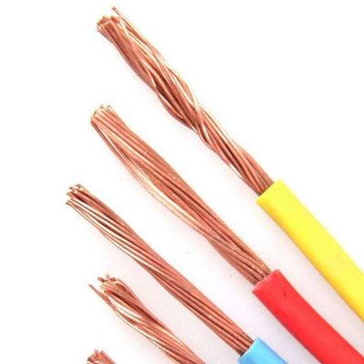 BVR 2.5 মিমি সিঙ্গল কোর ওয়্যার AWG নগ্ন তামা হাউস ওয়্যার জন্য বৈদ্যুতিক
