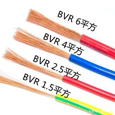 Bvr 6mm পিভিসি ইনসুলেশন তারের ঘর ওয়্যারিং পিভিসি পাওয়ার ক্যাবল কাস্টমাইজযোগ্য