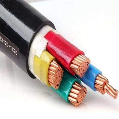 ভূগর্ভস্থ বৈদ্যুতিক চাহিদা জন্য 4X120mm পিভিসি জ্যাকেট 3 ফেজ বর্মযুক্ত পাওয়ার ক্যাবল