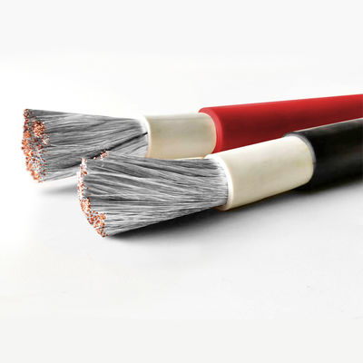 PV1-F 1x4mm 6mm সোলার ক্যাবল কম ধূমপান শূন্য হ্যালোজেন তারগুলি নিম্ন ভোল্টেজের জন্য h05vv-f