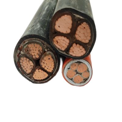 ইস্পাত টেপ আর্মার্ড 0.6/1kv NYY/N2XY তামা কন্ডাক্টর 25mm2 পিভিসি বিচ্ছিন্ন পাওয়ার ক্যাবল