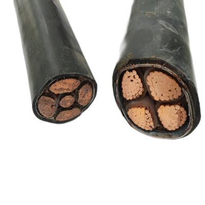 পিভিসি জ্যাকেট NYY 4x25mm2 এক্সএলপিই আইসোলেশন কম 12 ভোল্টেজের জন্য তামা কন্ডাক্টর পাওয়ার ক্যাবল