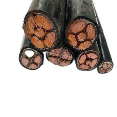 কম ভোল্টেজ NYY 3x2.5 4x6 4x10 2x6 5x6mm2 বিশুদ্ধ তামা কন্ডাক্টর সহ বৈদ্যুতিক তারের