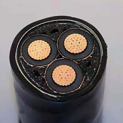 নির্মাণ ভবন 11kv 185mm x 3 কোর XLPE পিভিসি পাওয়ার ক্যাবল 0.6/1kv সলিড YJV YJLV