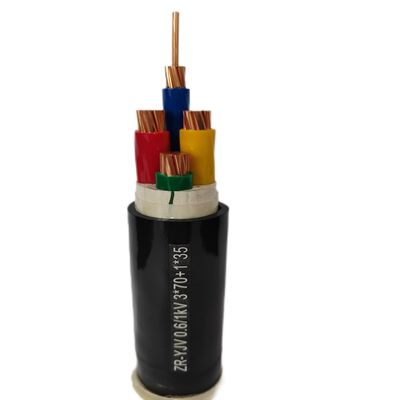 নিম্ন ভোল্টেজ 4x16-185mm2 পাওয়ার ক্যাবল Cu XLPE SWA PVC সার্টিফিকেট ISO9001/CCC/CE